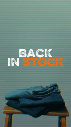 BACK IN STOCK VIDEO