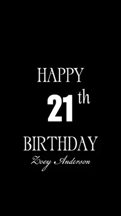 Happy 21th birthday