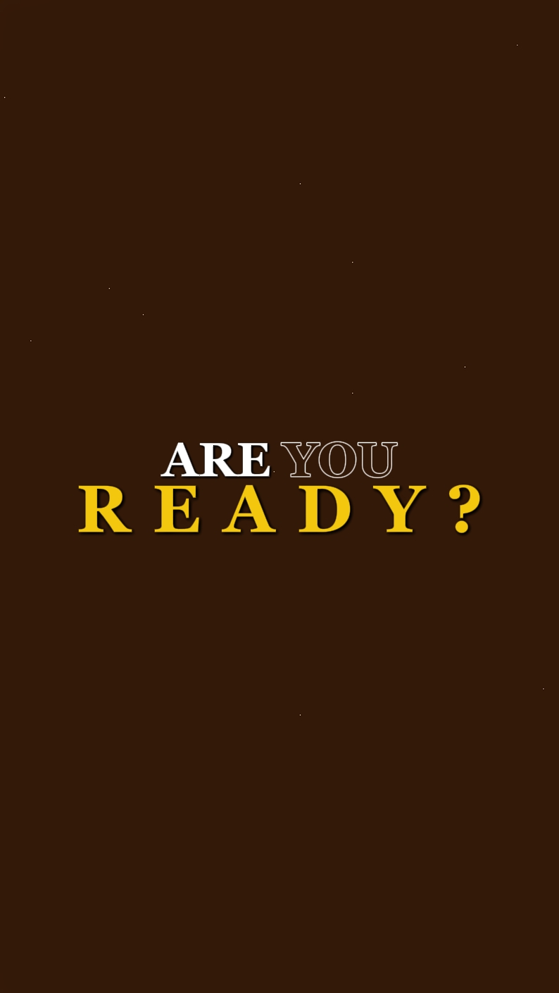Are You Ready