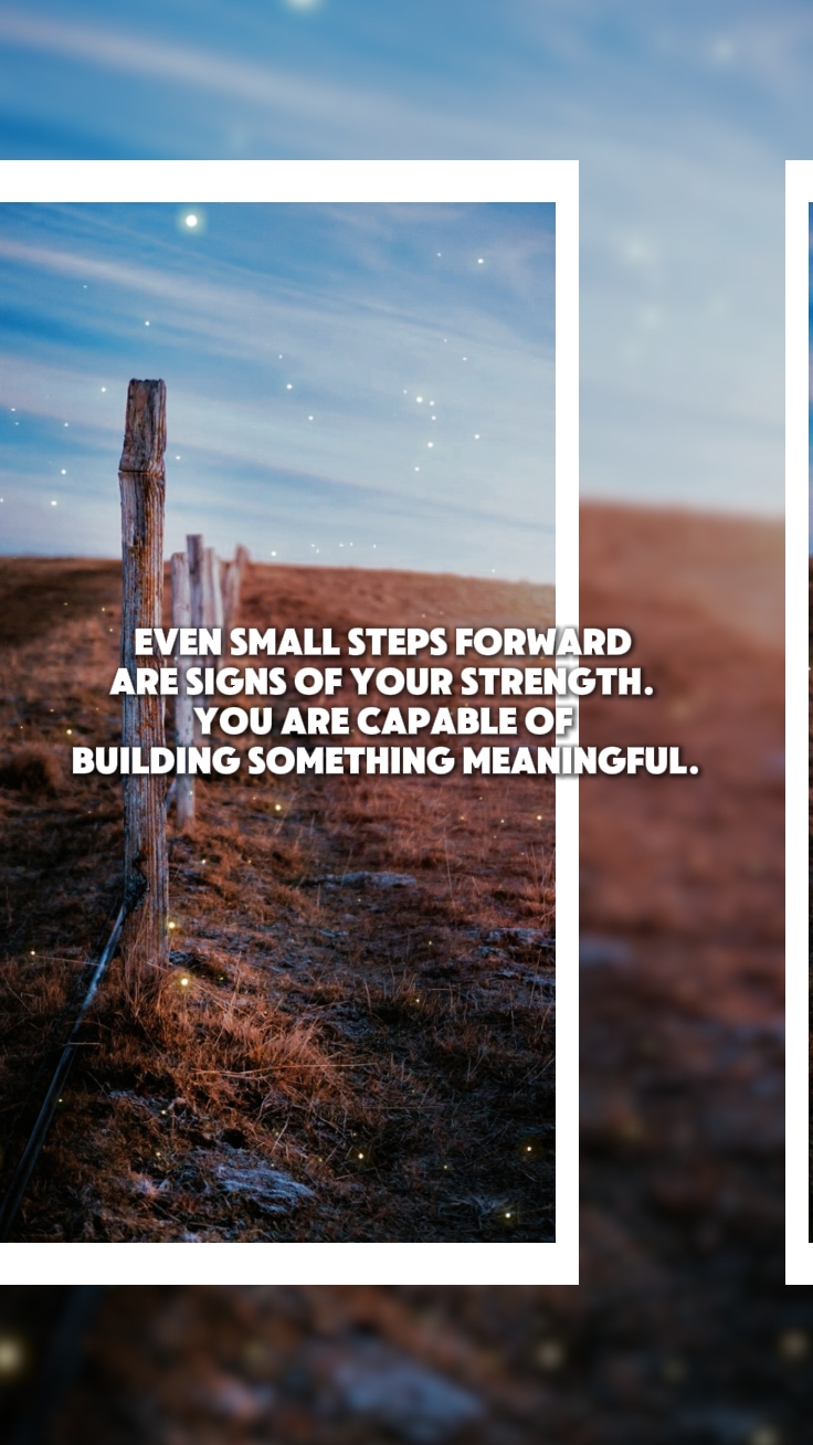 EVEN SMALL STEPS