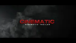 Cinematic trailer 