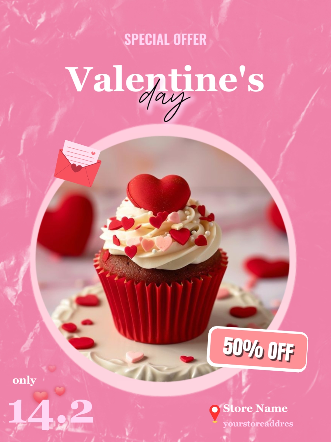 Venta del día de San Valentín