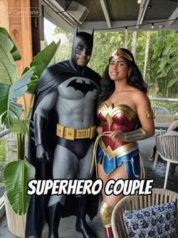 SUPERHERO COUPLE AI