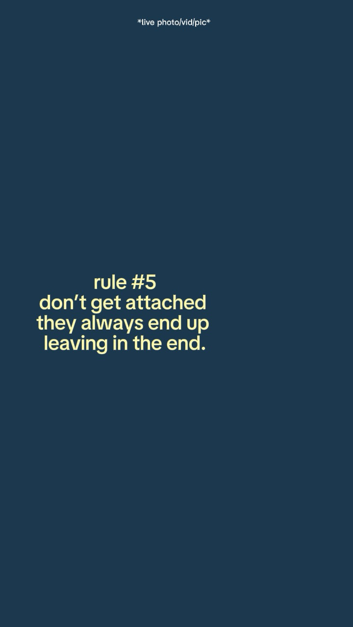 Rule # 5