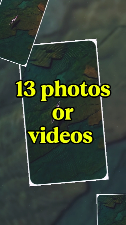 13 foto atau video 