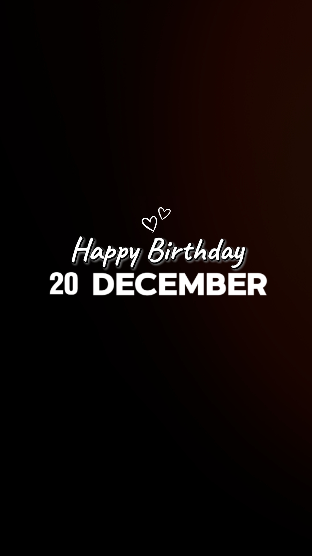 Anniversaire 20 décembre