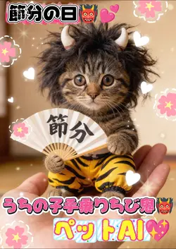 手乗りちび鬼/節分/ペットAI