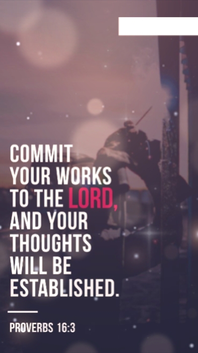 Provérbios 16: 3