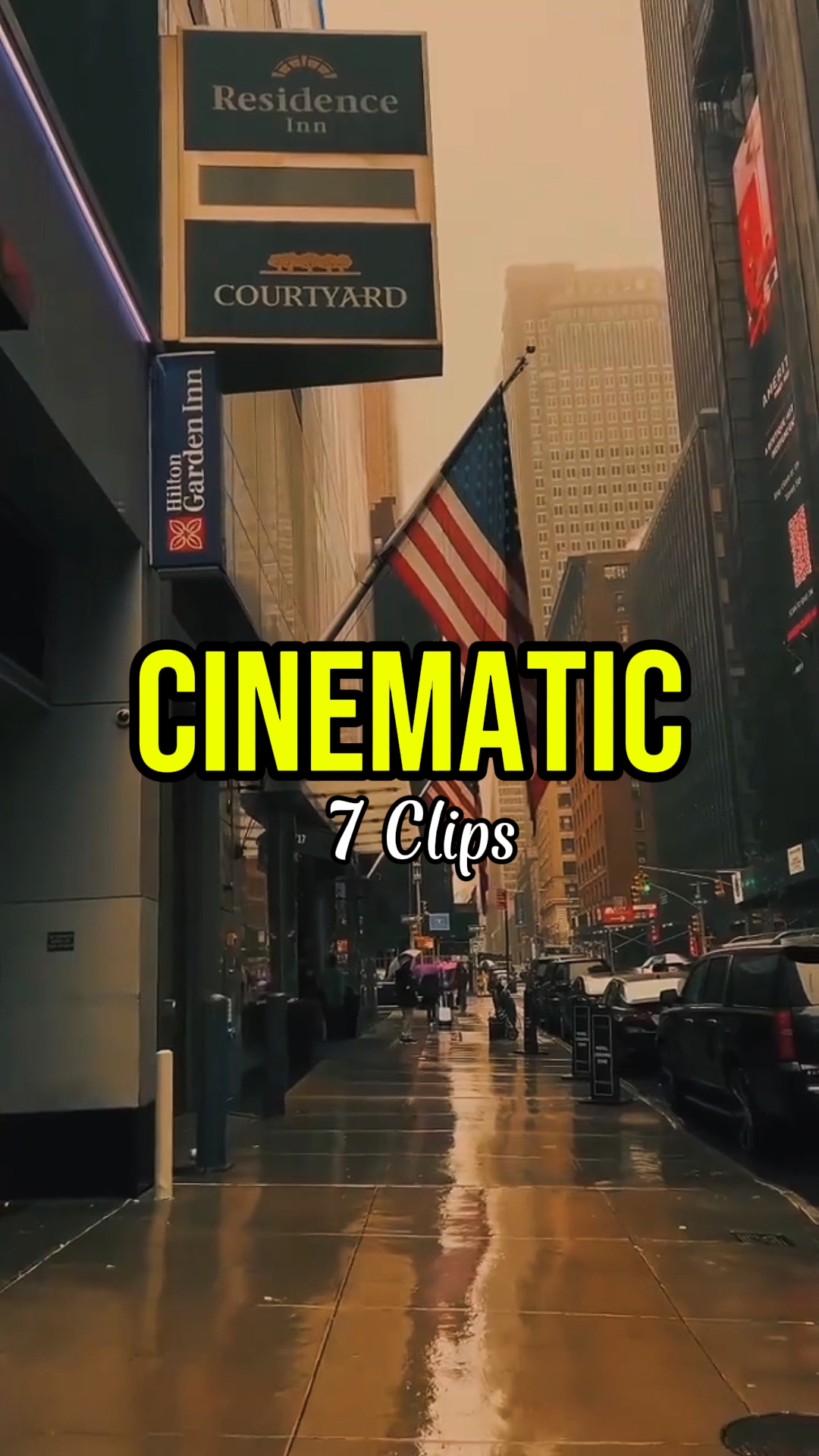 7 clips Cinematic
