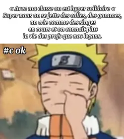 Ma classe 😔