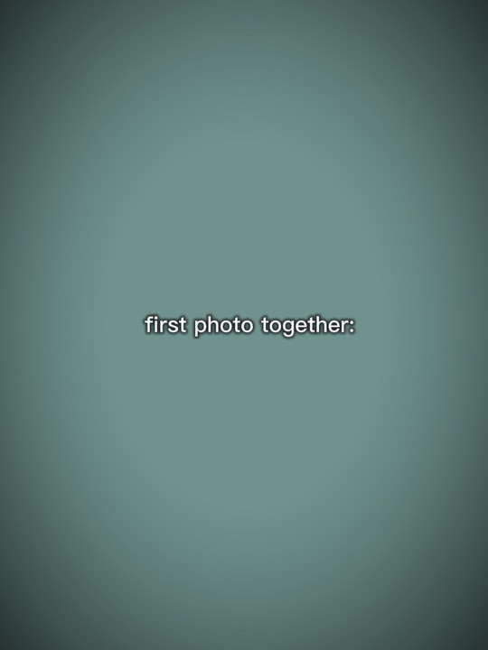 First photo together