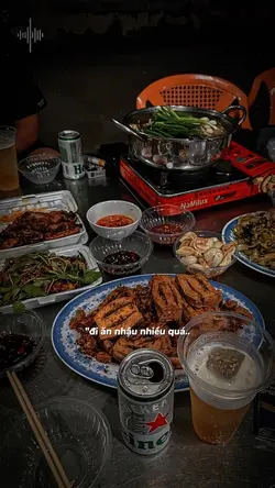 Đi ăn nhậu nhìu quá