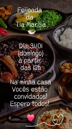 Convite Feijoada 