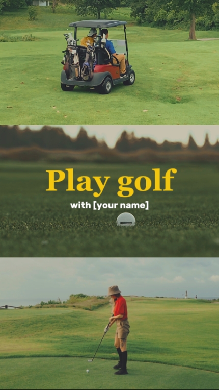Play golf