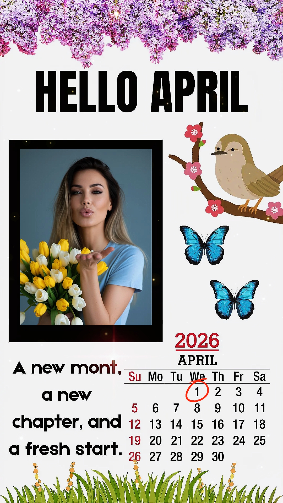 WELCOME APRIL 2026