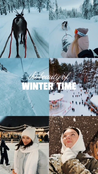 La beauté de l'hiver