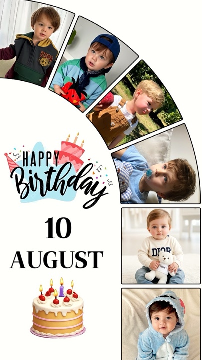 CUMPLEAÑOS HIJO 10 DE AGOSTO 