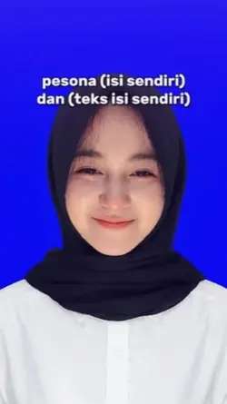 latar biru trend