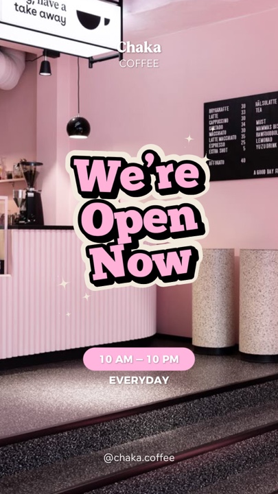 Wir sind jetzt offen Rosa