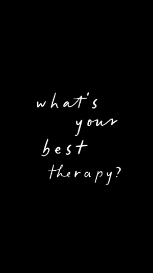 ¿La mejor terapia?
