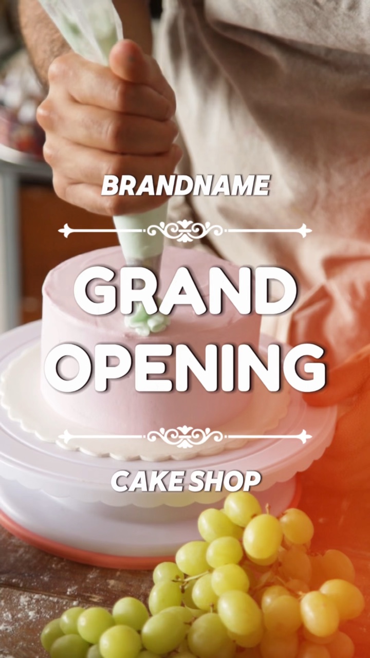 Toko Kue Grand Open