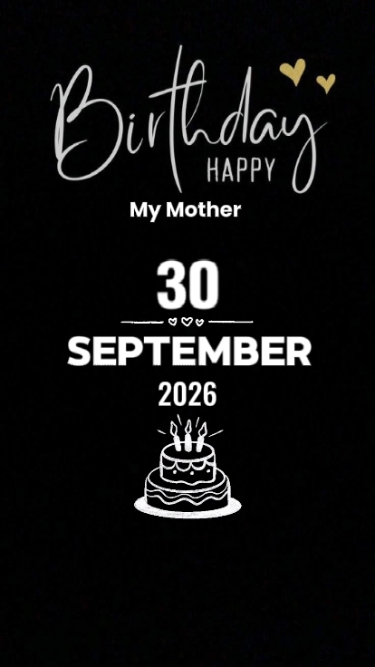 BDAY MOM 30September