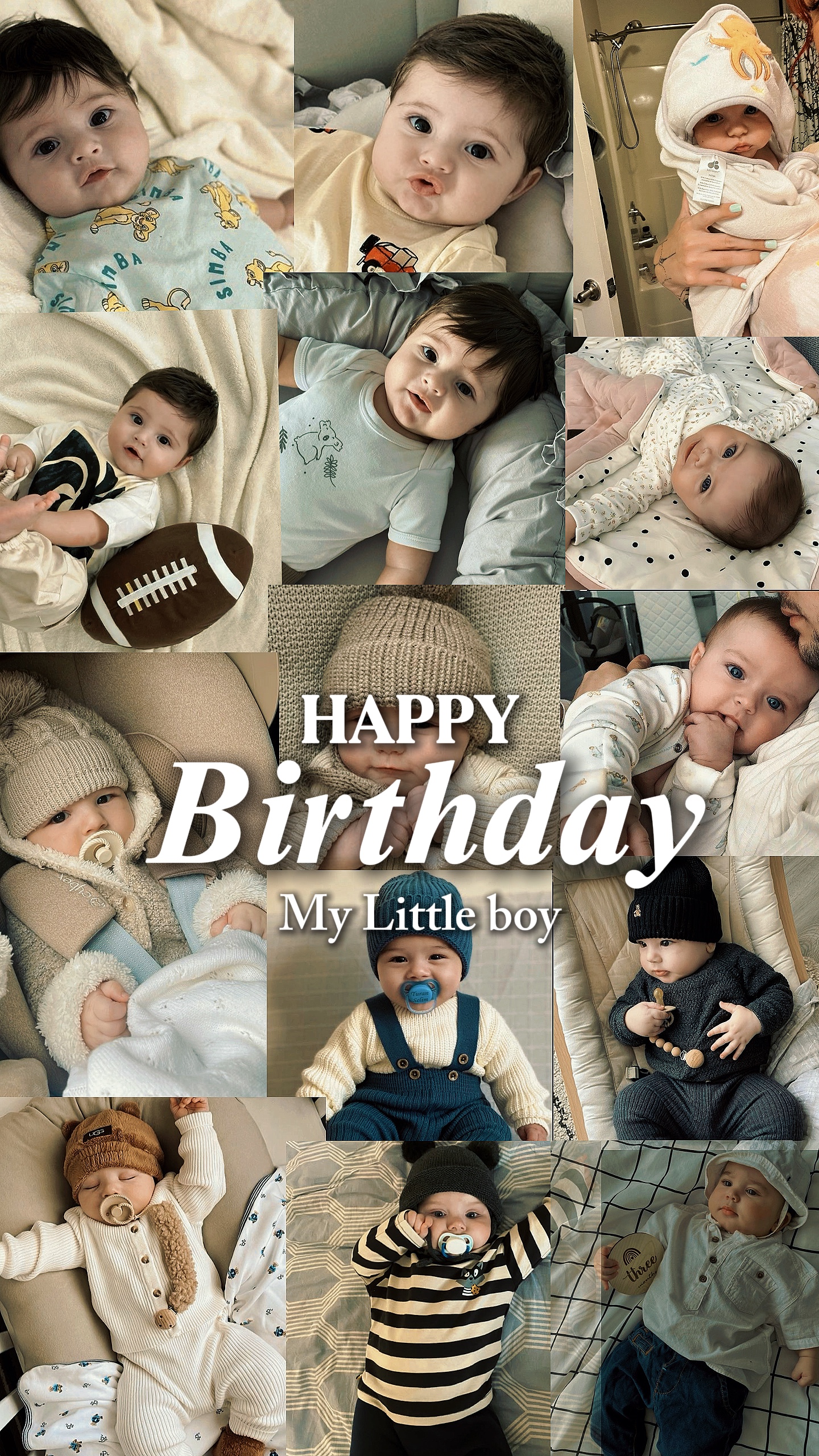 hbd my little boy