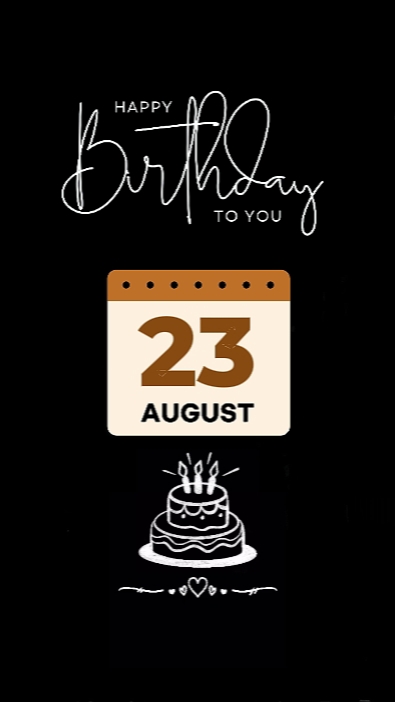 HBD 23 AGUSTUS