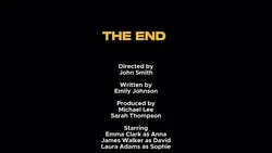 the end film 