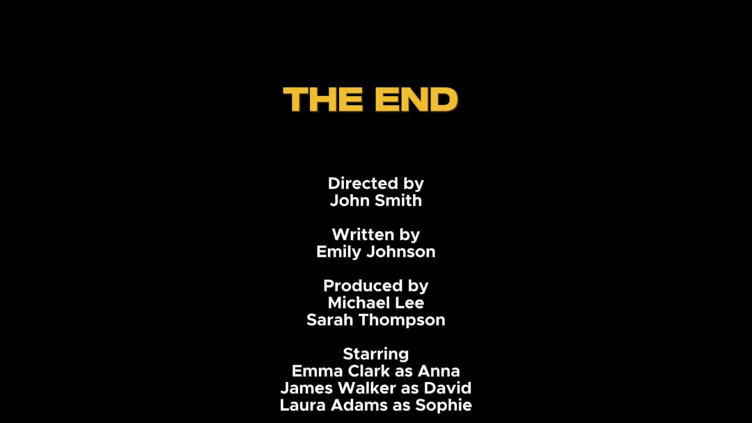 La película final 
