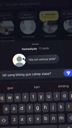 dia tuh aslinya jlek