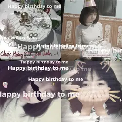 happy birthday to me