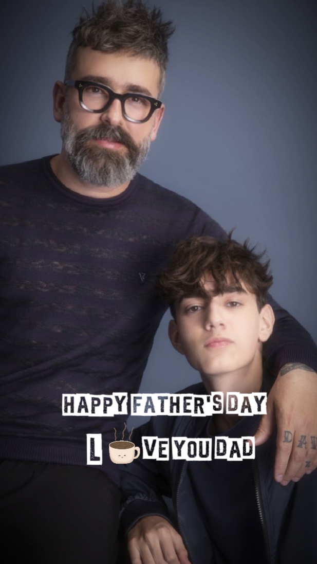 father and son