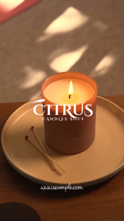 Velas cítricas