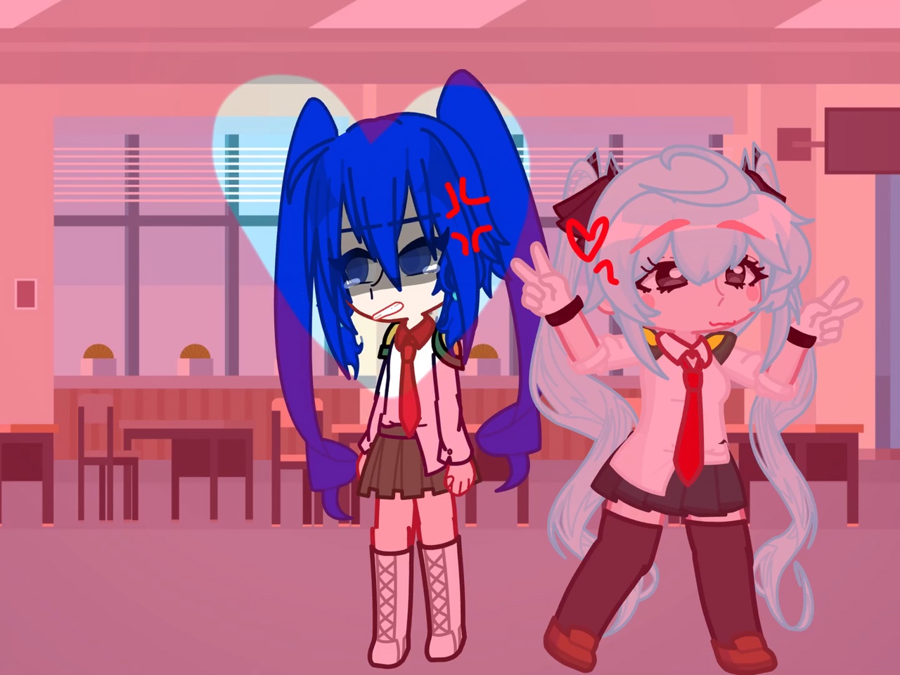 Two new students 