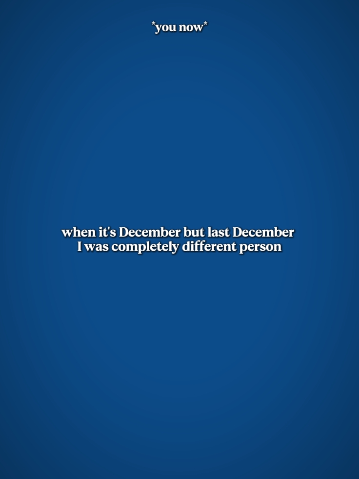 Last December 