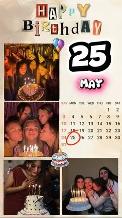birthday 25 may 2026
