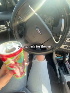 demander des fleurs