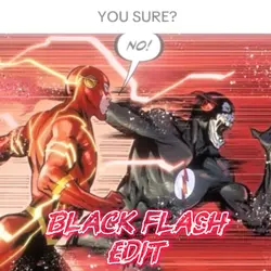 Black flash edit
