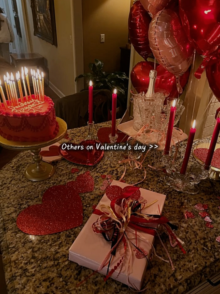 moi le jour de la Saint-Valentin