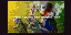 free tanjiro edit