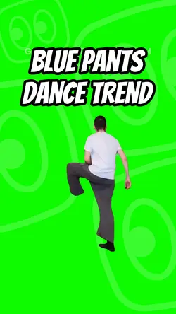 Blue pants dance tre
