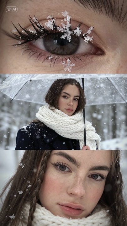 Winter Photo Collage
