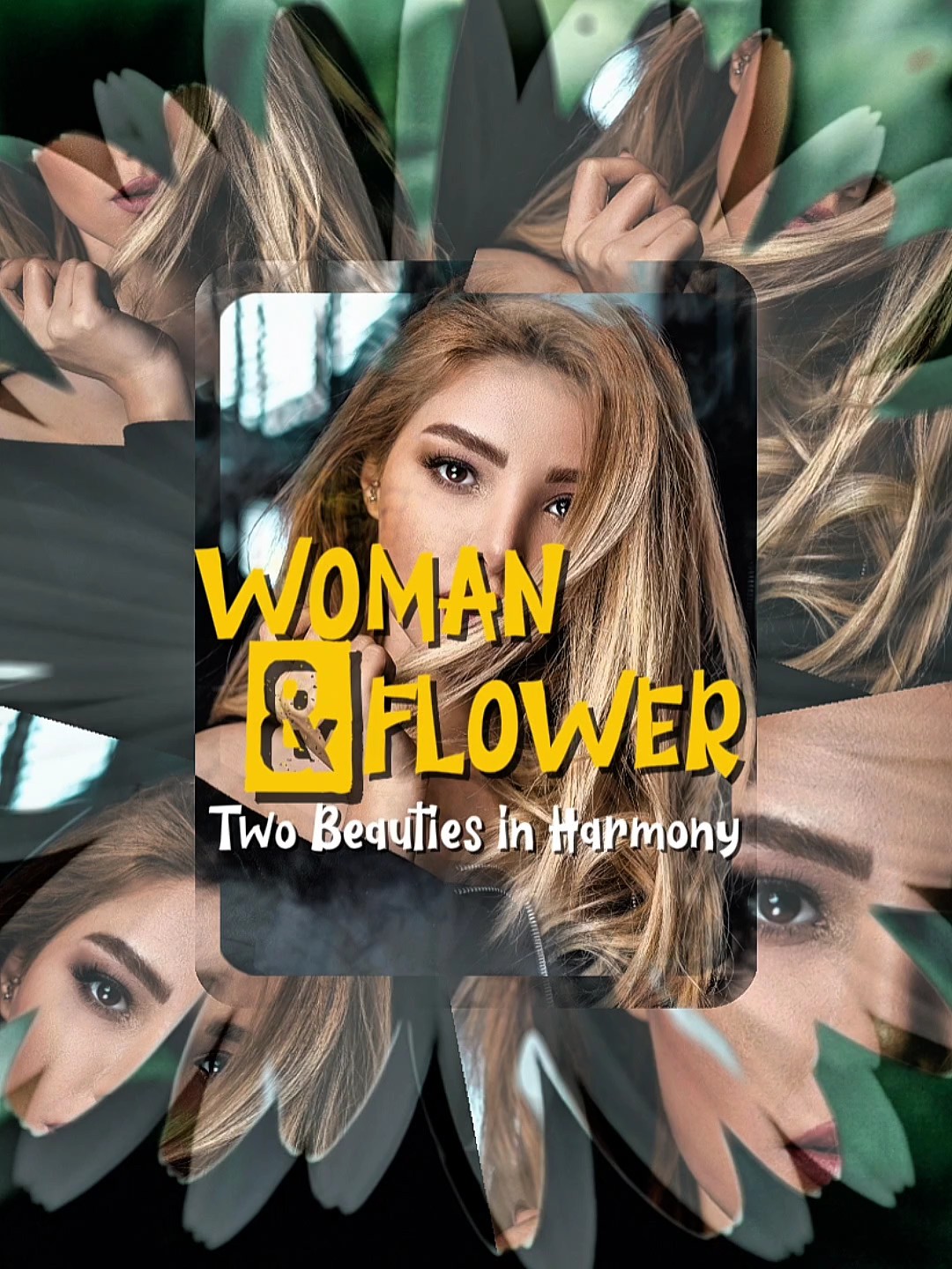 woman & flower