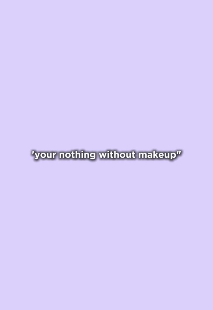 sans maquillage 