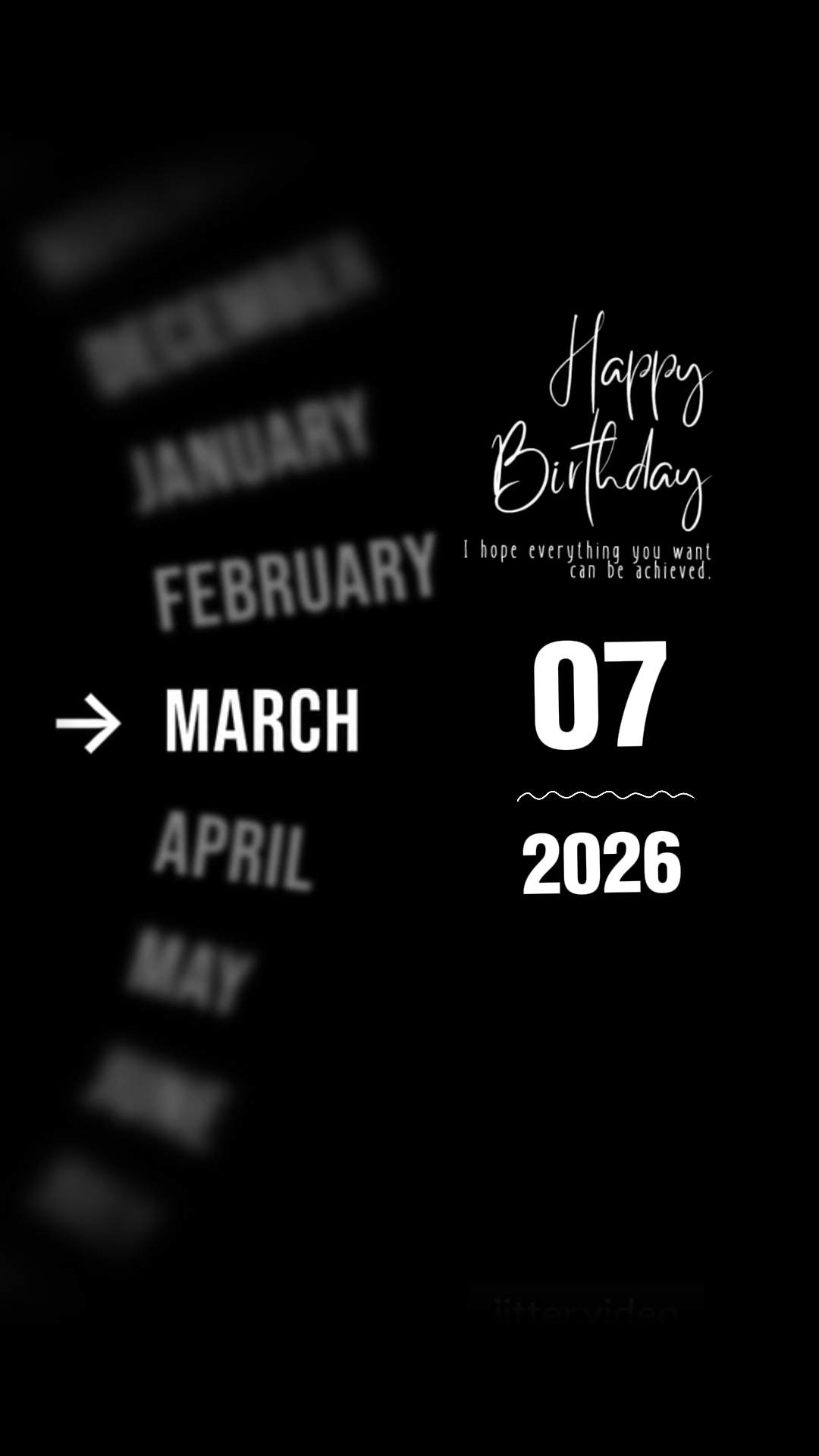 ULANG TAHUN CINTA 7 MARET