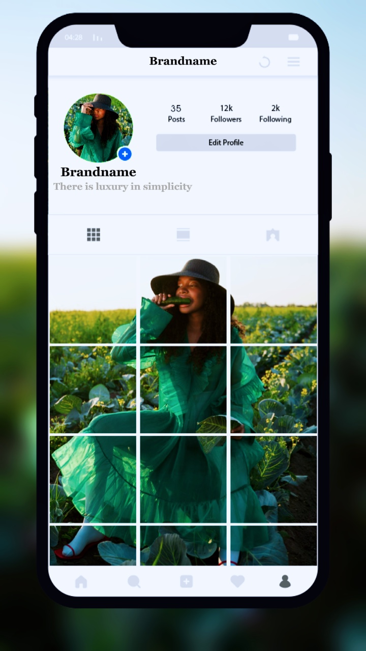 Kleidung Produkt Display UI Creation Matching TikTok Style