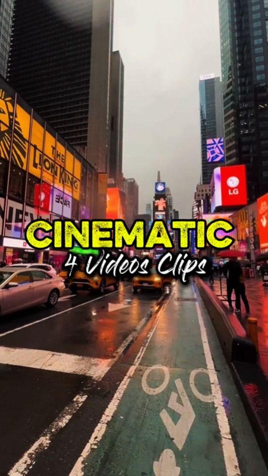 4 Vidéos Cinématiques 