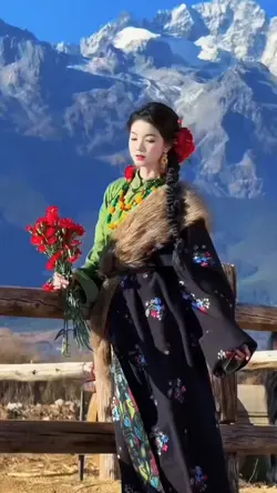 CÔ GÁI TÂY TẠNG 🏔️✨