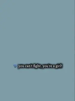 U can’t fight!